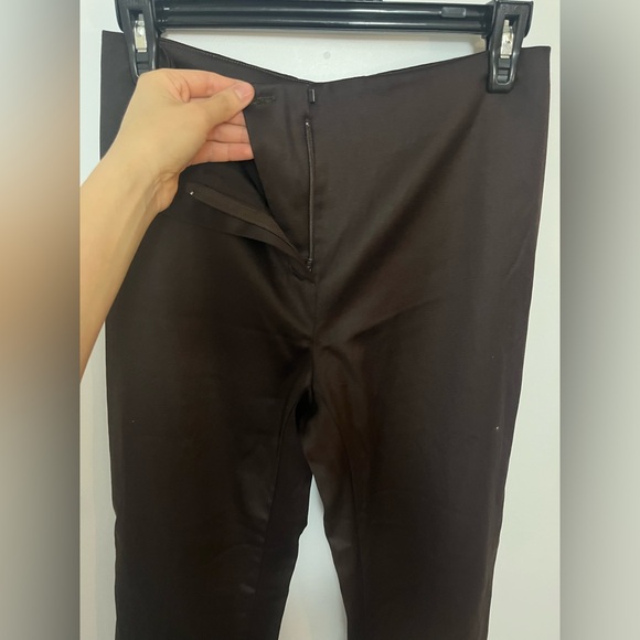 Vintage women’s brown wide legged pants (Size: 4/6 or S/M) - Picture 2 of 15